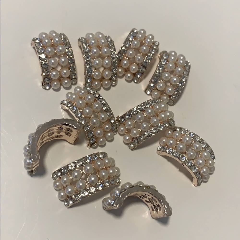 Rose gold elements for craft making